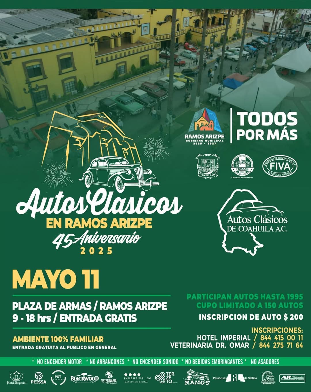 Autos Clásicos en Ramos Arizpe