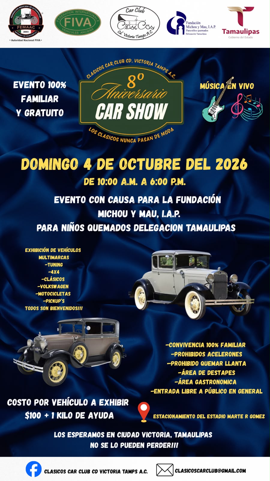 8º Aniversario Car Show