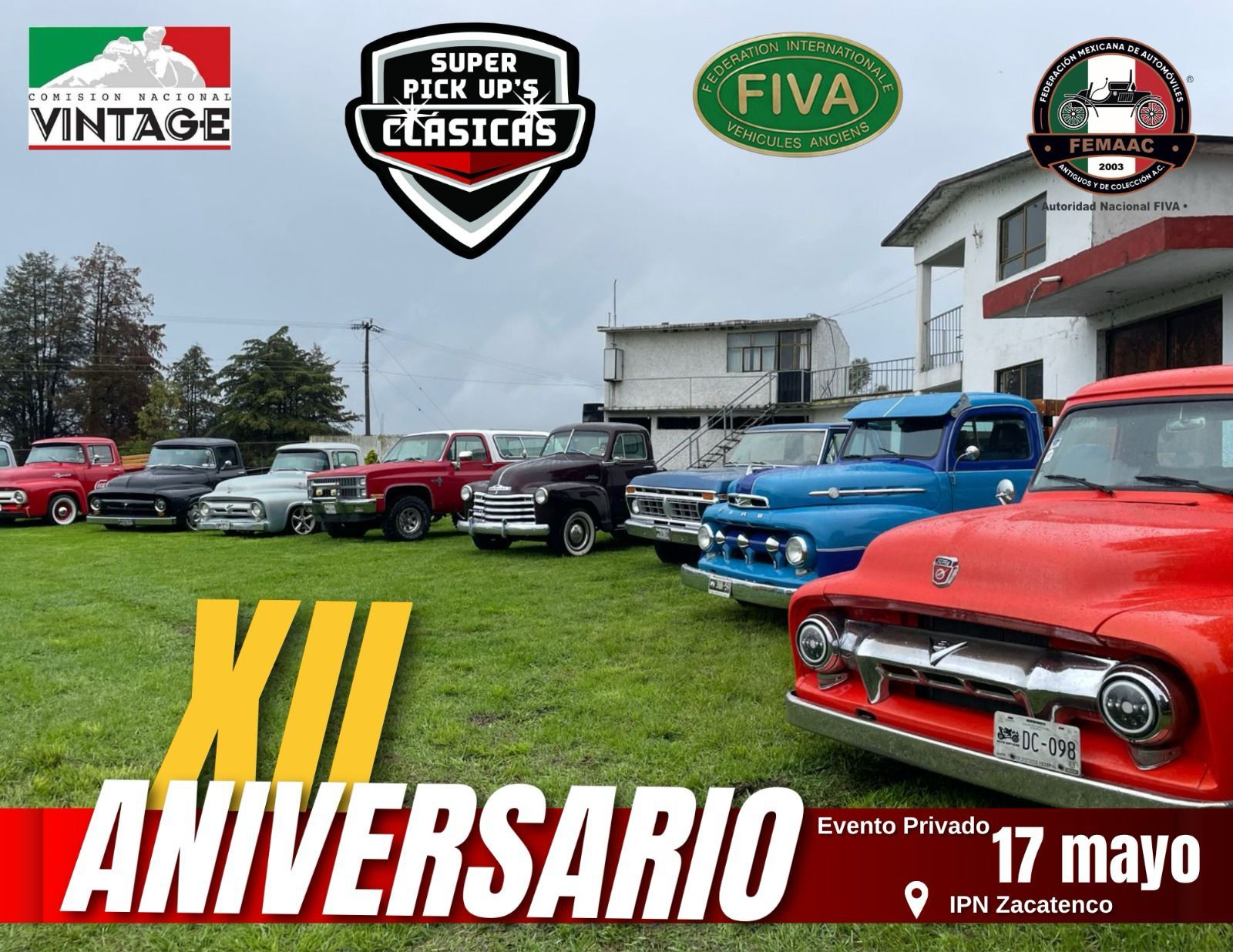 XII Aniversario Super Pick Up's Clásicas