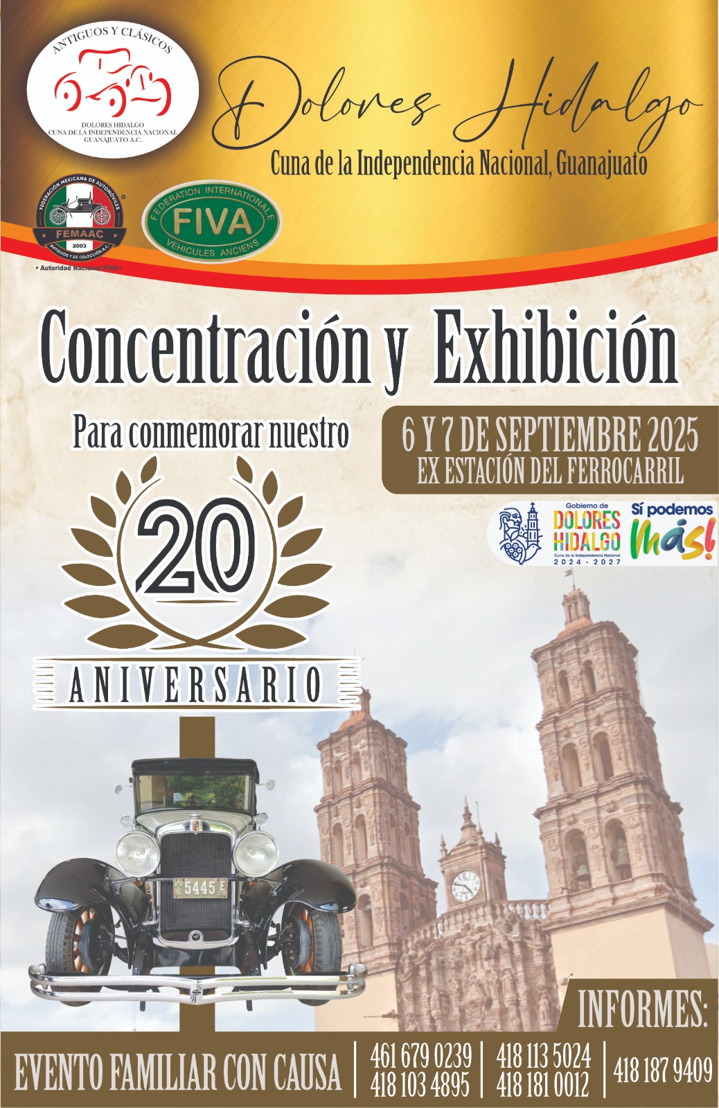 Concentración y Exhibición en Dolores Hidalgo