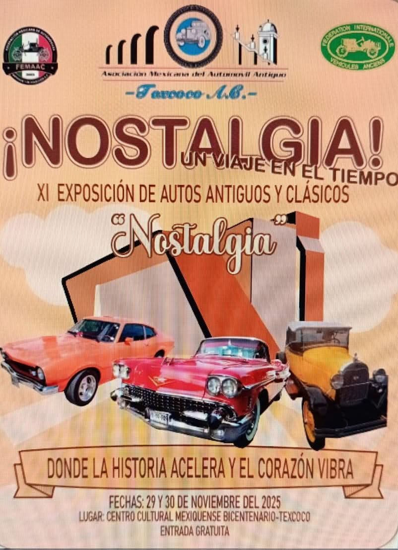 ¡Nostalgia! Un viaje en el Tiempo