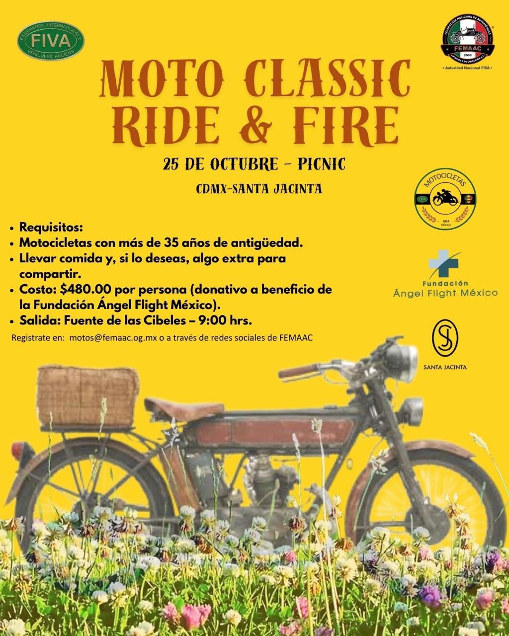 Moto Classic Ride & Fire